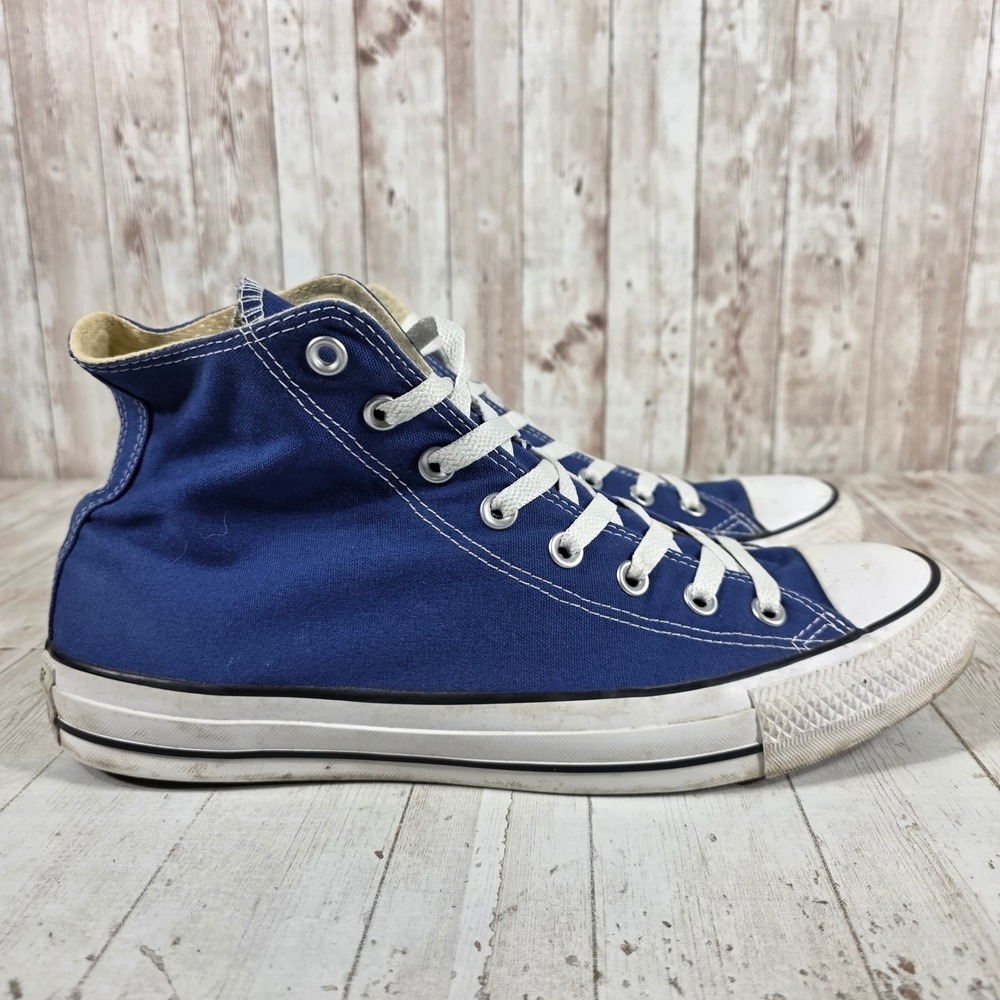 Converse Chuck Taylor All Star High Top Blue Canvas Mens 11 151168F